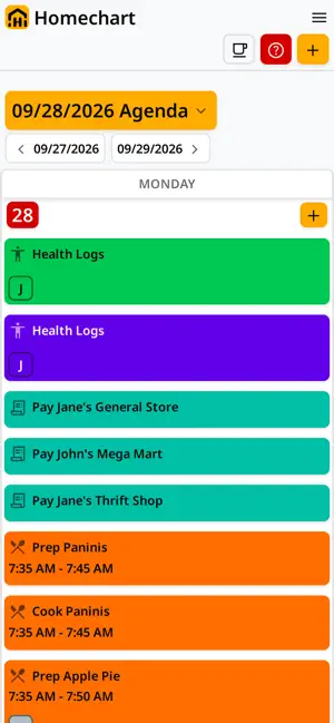 Homechart screenshot 1