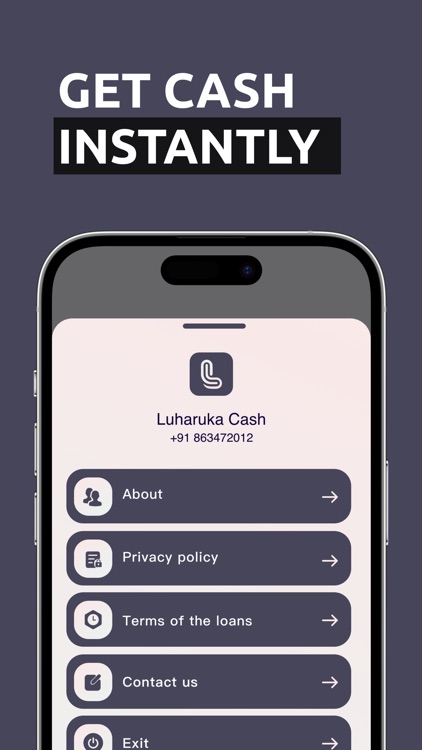 Luharuka Cash instant loan app screenshot-4