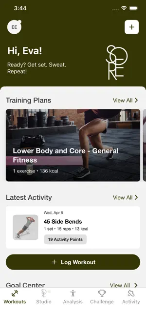 SŌRE Health Club screenshot 2
