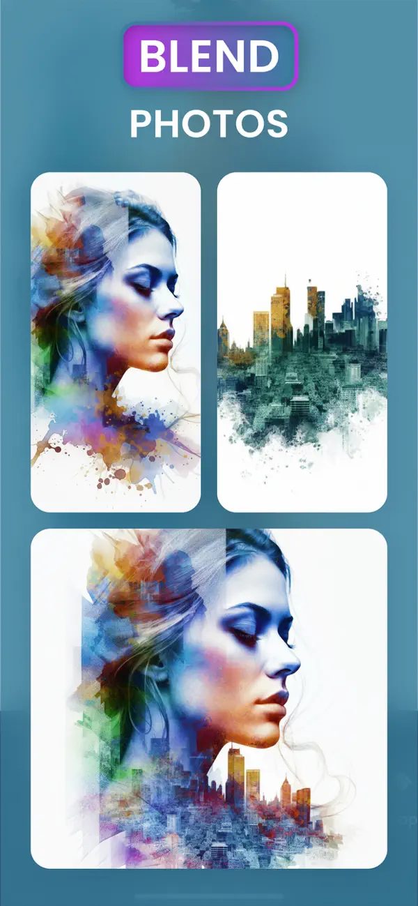 Screenshot #1 pour Photo Mixer - Photo Collage