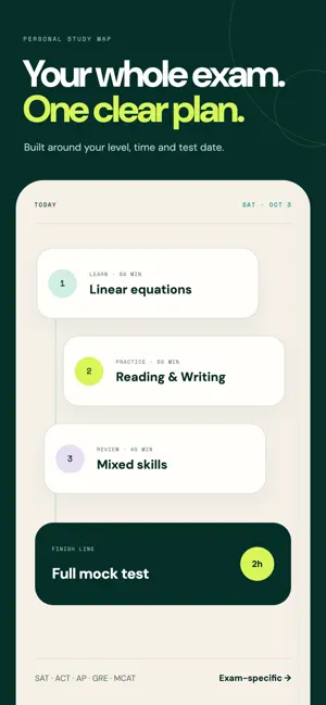 StudyMap: Exam Study Planner screenshot 1