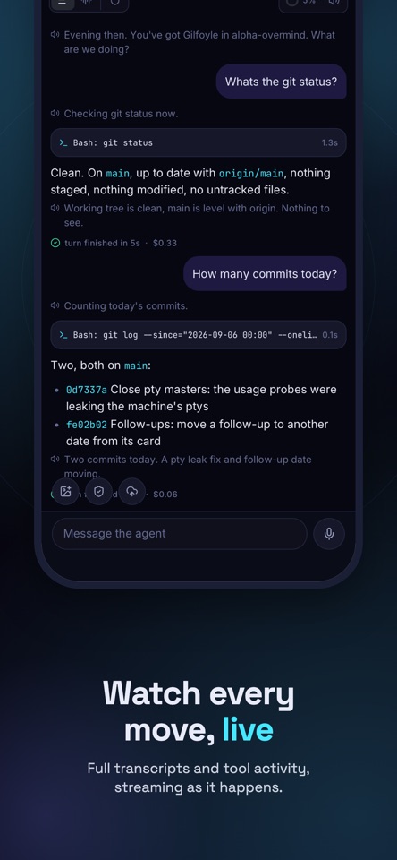 Alpha Overmind: Run AI Agents screenshot 6