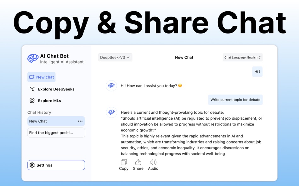 #4. AI Chat Bot • Ask AI Assistant (macOS) 由: Azam Sarwar
