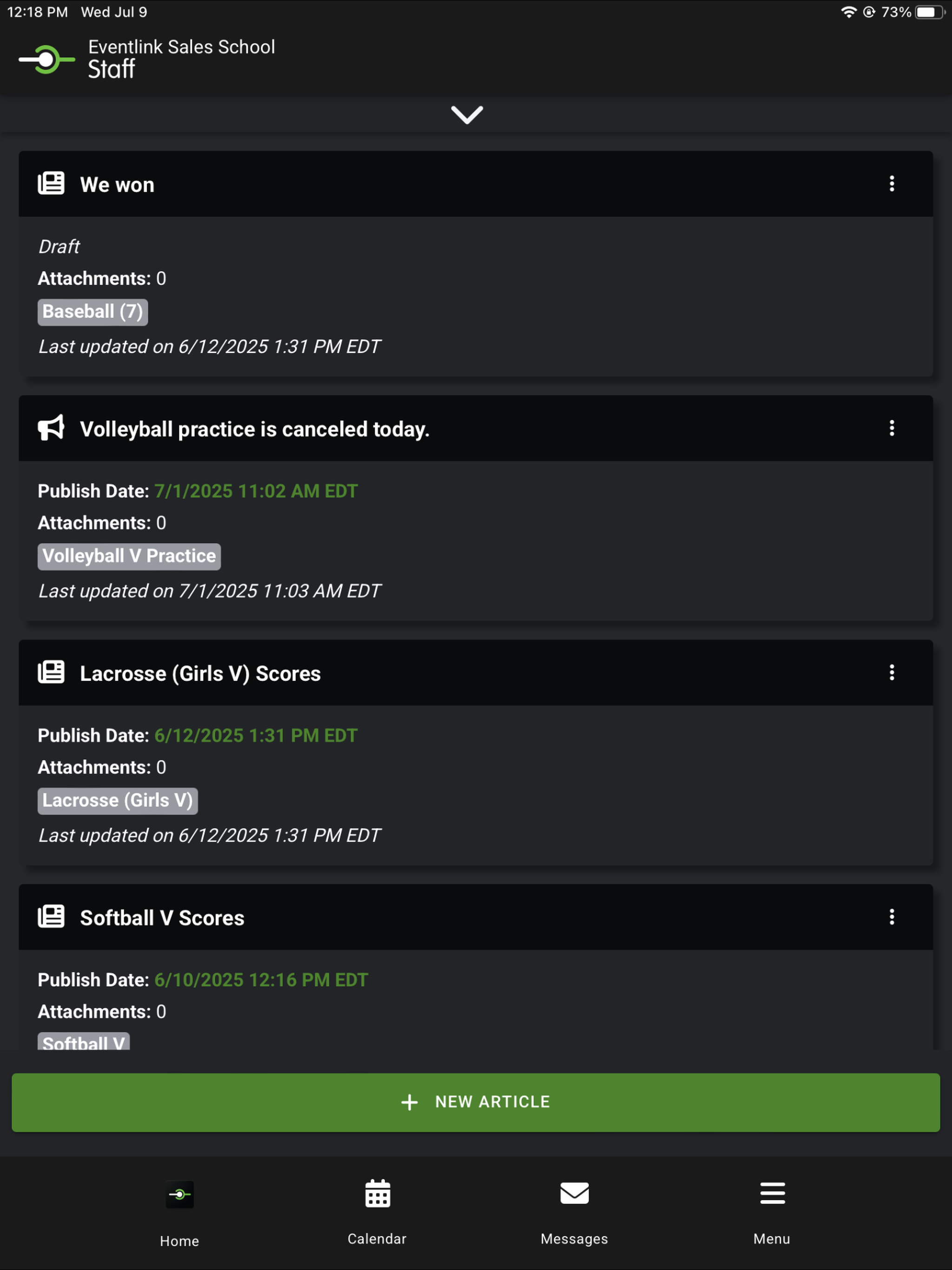 Eventlink screenshot 17