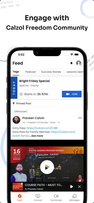 Calzol Freedom Community screenshot 2