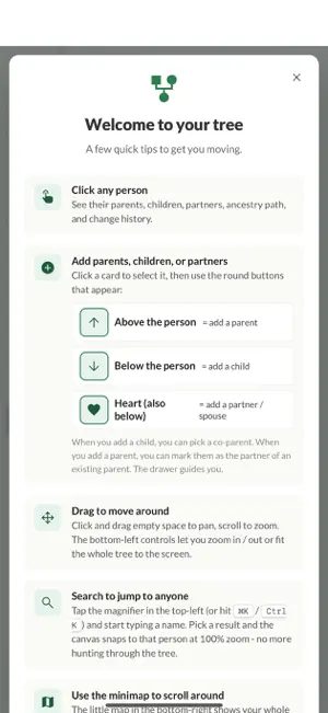 FamilyTreeIQ screenshot 1