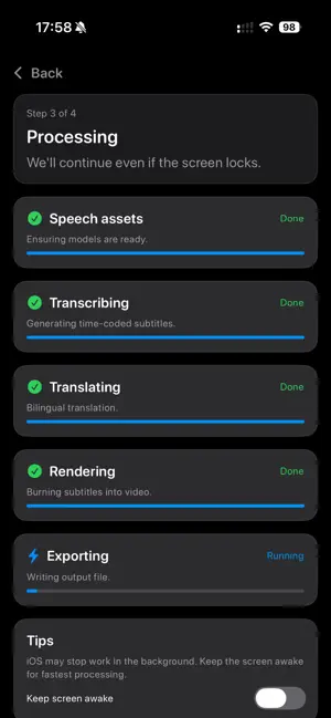 SubStamp –Transcribe&Translate screenshot 3