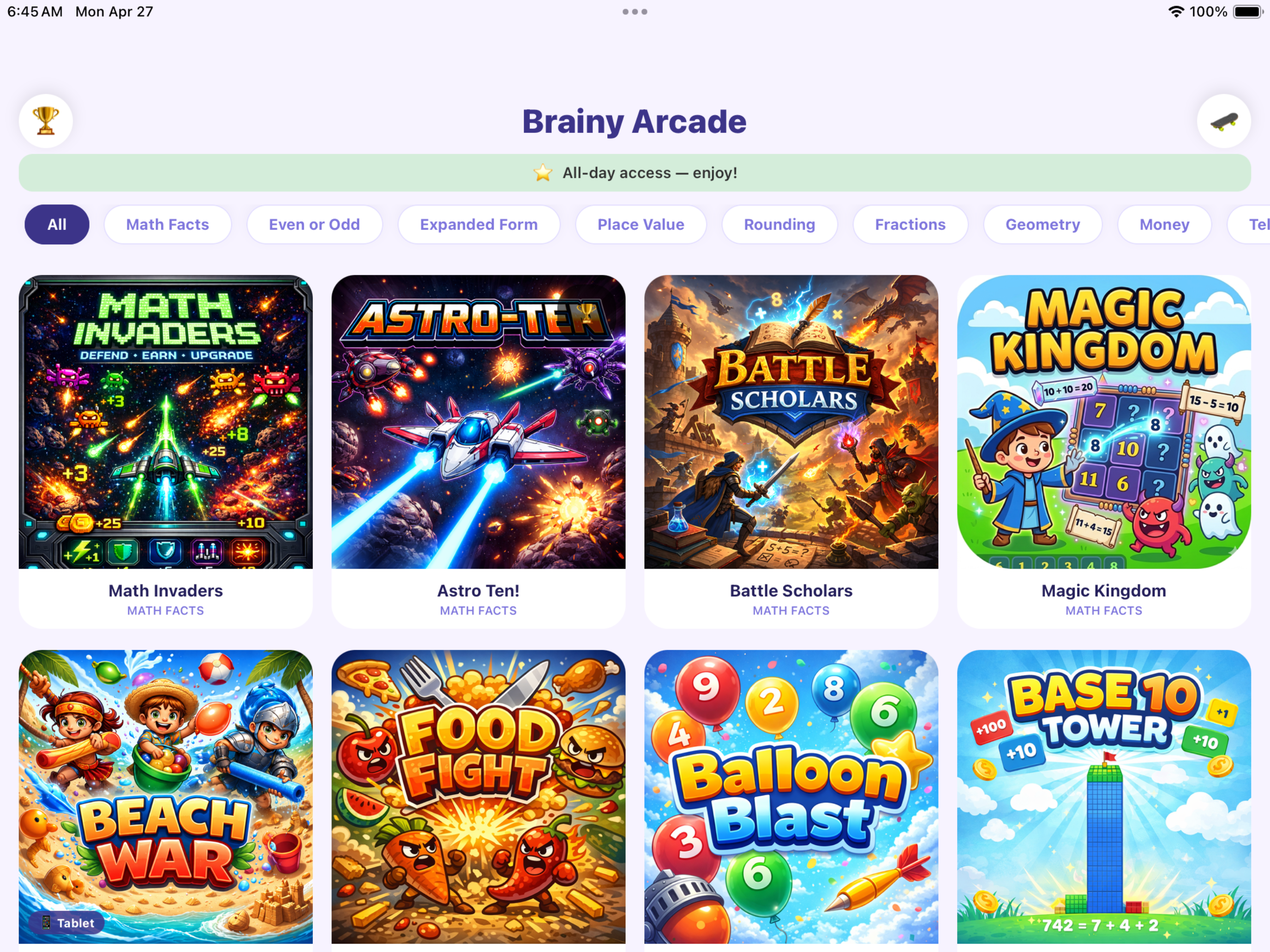 Brainy Arcade