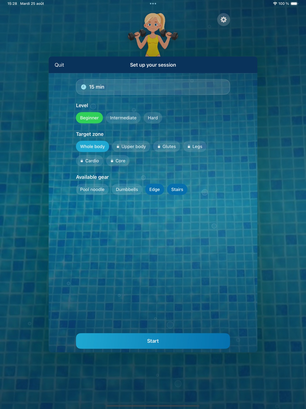 Screenshot 7 of AquaFit - Pool Workout