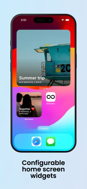Moments Countdown screenshot 2