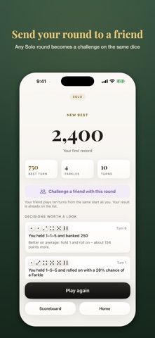 Farkle Challenge screenshot 7