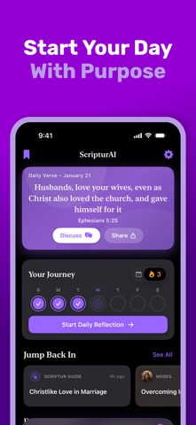 ScripturAI: Bible Study AI Screenshot 4 of 9