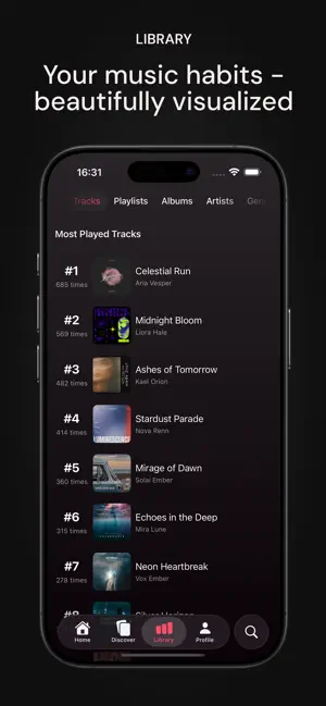 Audo: Swipe To Discover Music screenshot 4