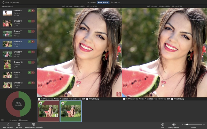 Screenshot #3 pour PhotoSweeper Lite