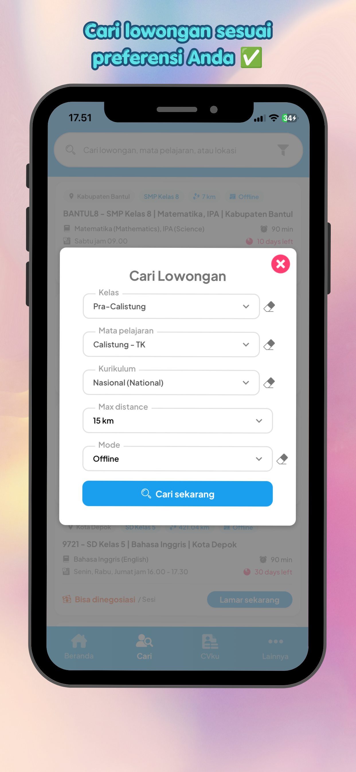 LokerGuru: Cari Loker Ngajar screenshot 2