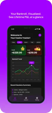 CasinoLedger screenshot 2
