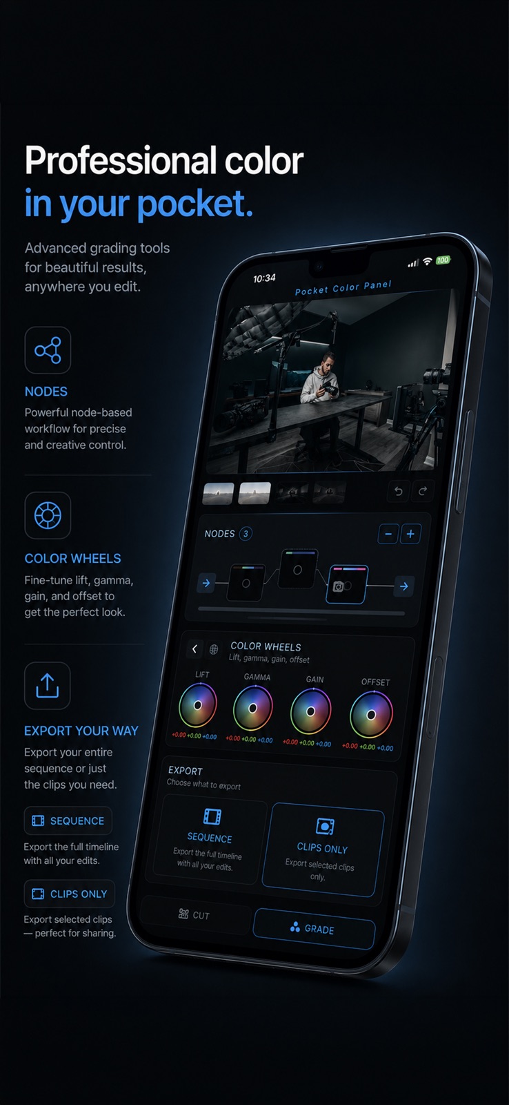 CreatorGrade Pro iphone screenshot 3