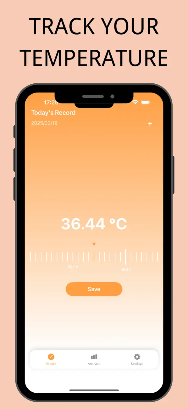 Screenshot #2 pour Temperature Record
