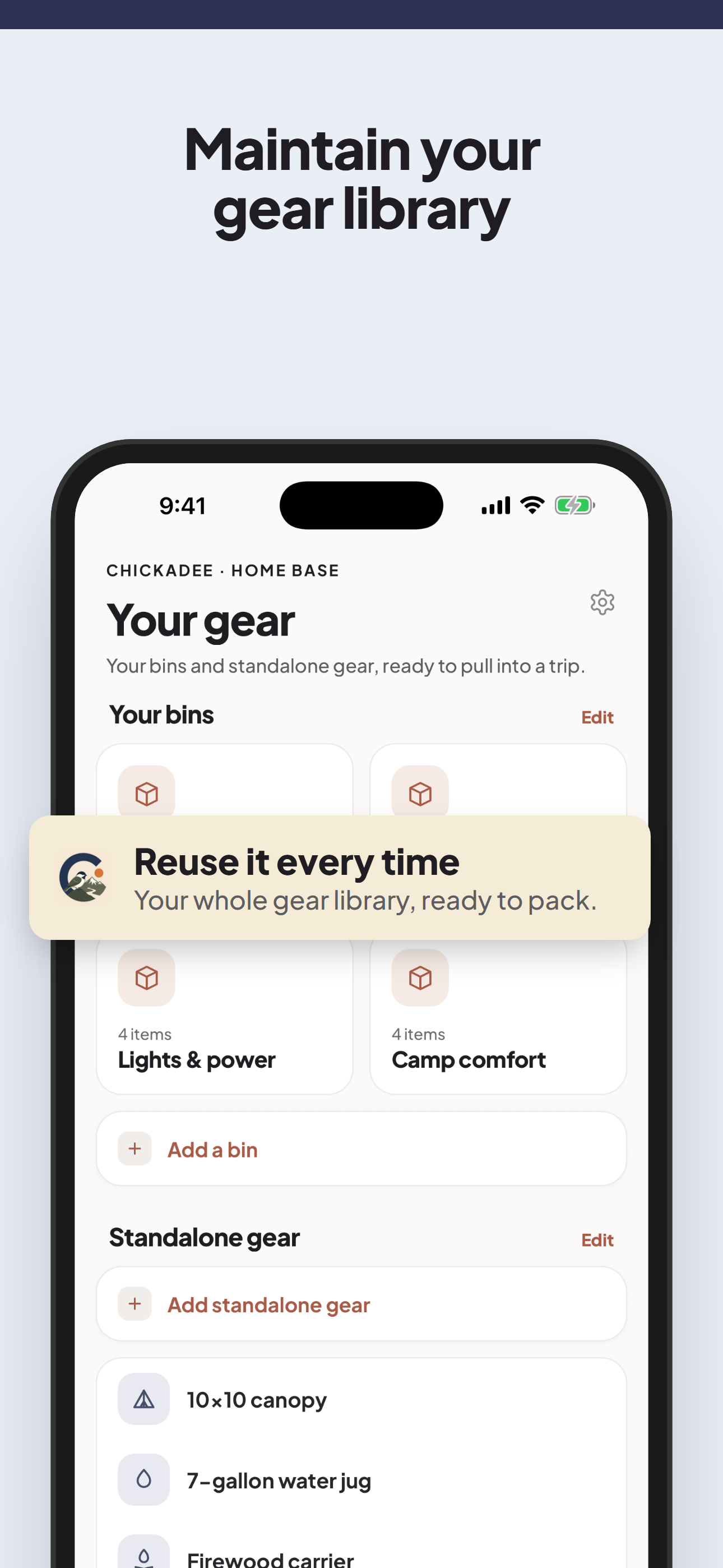 Camping Checklist & Meal Plan screenshot 7