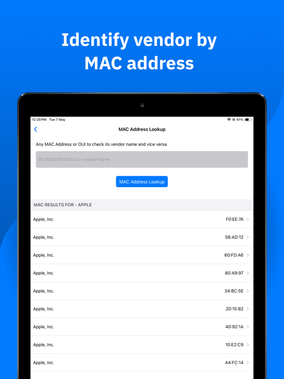 Network Analyzer: WiFi Scanner iPad screenshot 10 - Utilities app