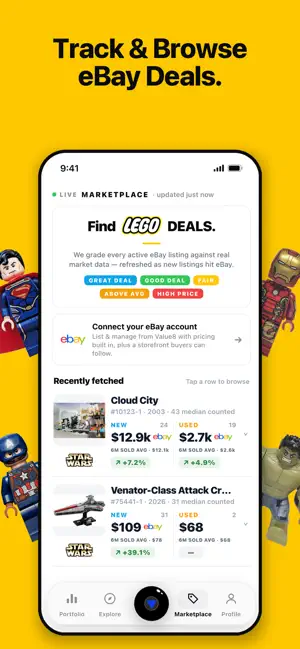 Value8: Your LEGO Portfolio screenshot 4