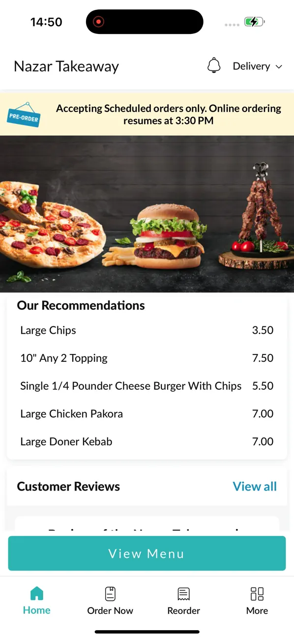 Screenshot #2 pour Nazar Takeaway.