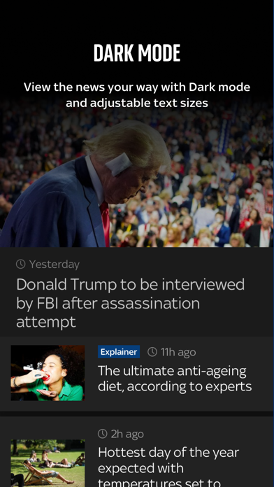 Sky News: Breaking, UK & World Screenshot