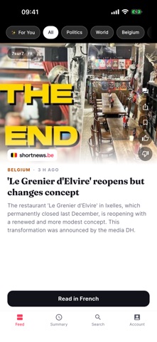 shortnews.be Screenshot 2 of 8