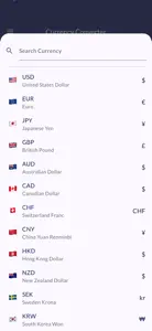 Real-Time Currency Converters screenshot #2 for iPhone