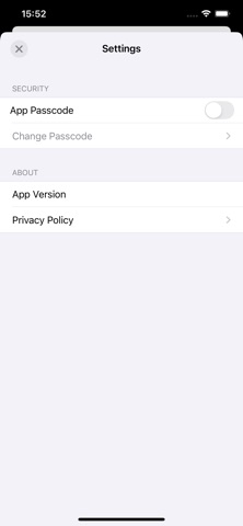 Authenticator - tokens manager iPhone screenshot