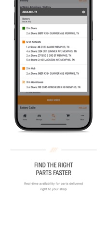 AutoZonePro Mobile iPhone screenshot 4
