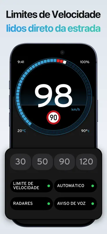 Velocímetro GPS Velocidade Kmh screenshot 3 of 10