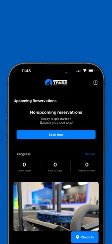 Trybe Fytness App screenshot
