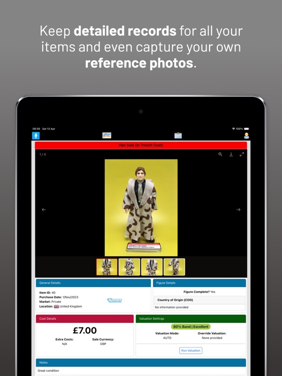 Tracker for Vintage Star Wars iPad screenshot 7 - Entertainment app
