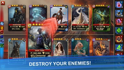 Blood of Titans RPG Card Games Screenshot