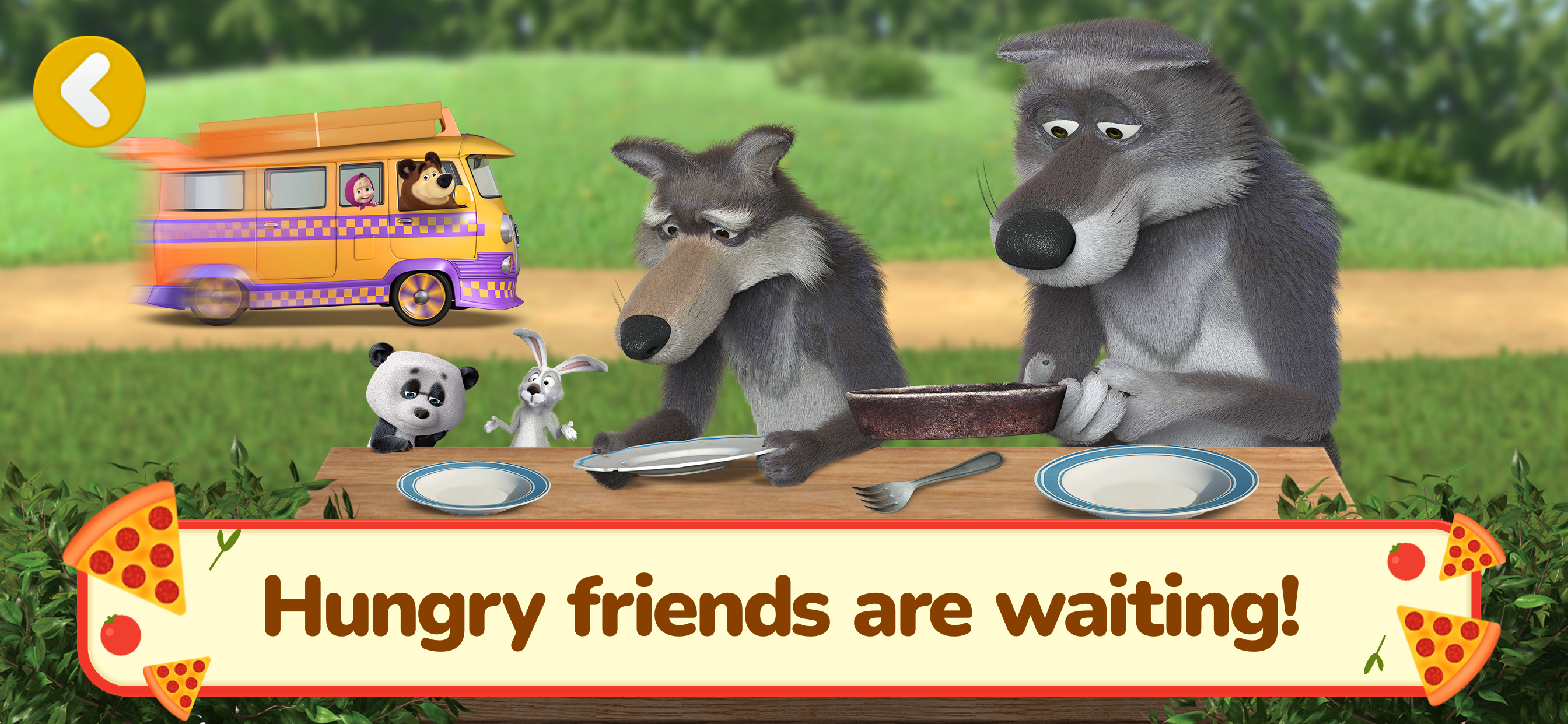 Masha and The Bear: Pizzeria!