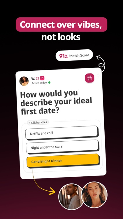 Hunch Dating App: Vibe & Meet
