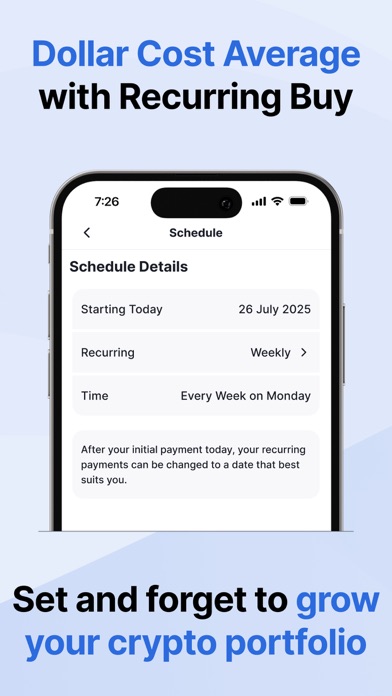 CoinJar: Buy Bitcoin & Crypto iPhone screenshot 4 - Finance app