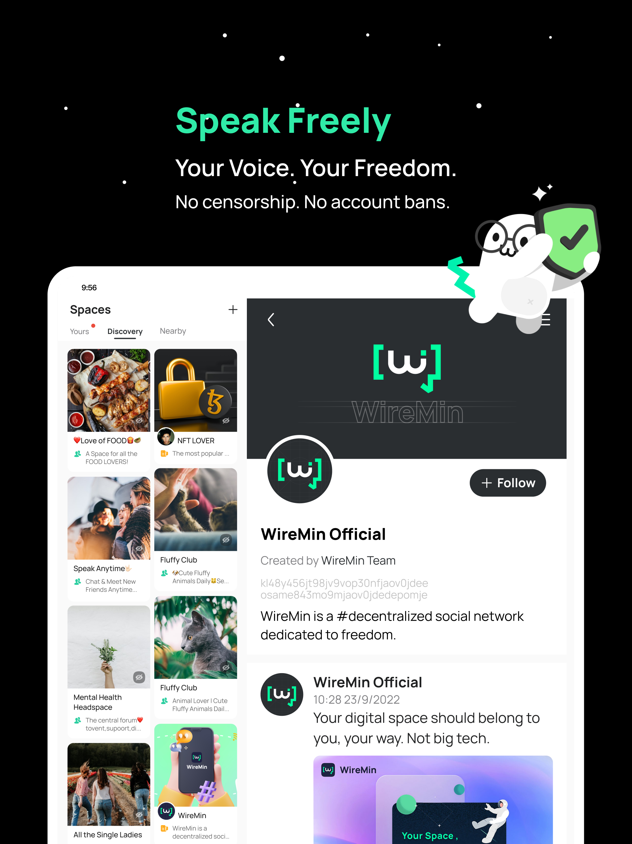 WireMin: Chat Freely, Securely