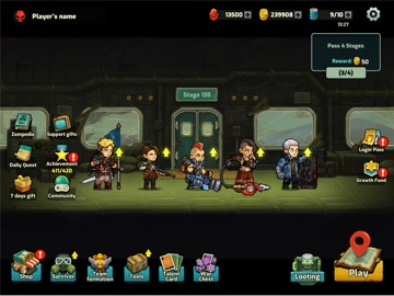 Zombie Warfare: The Death Path iPad screenshot