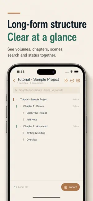 ScrivenerBridge screenshot 2