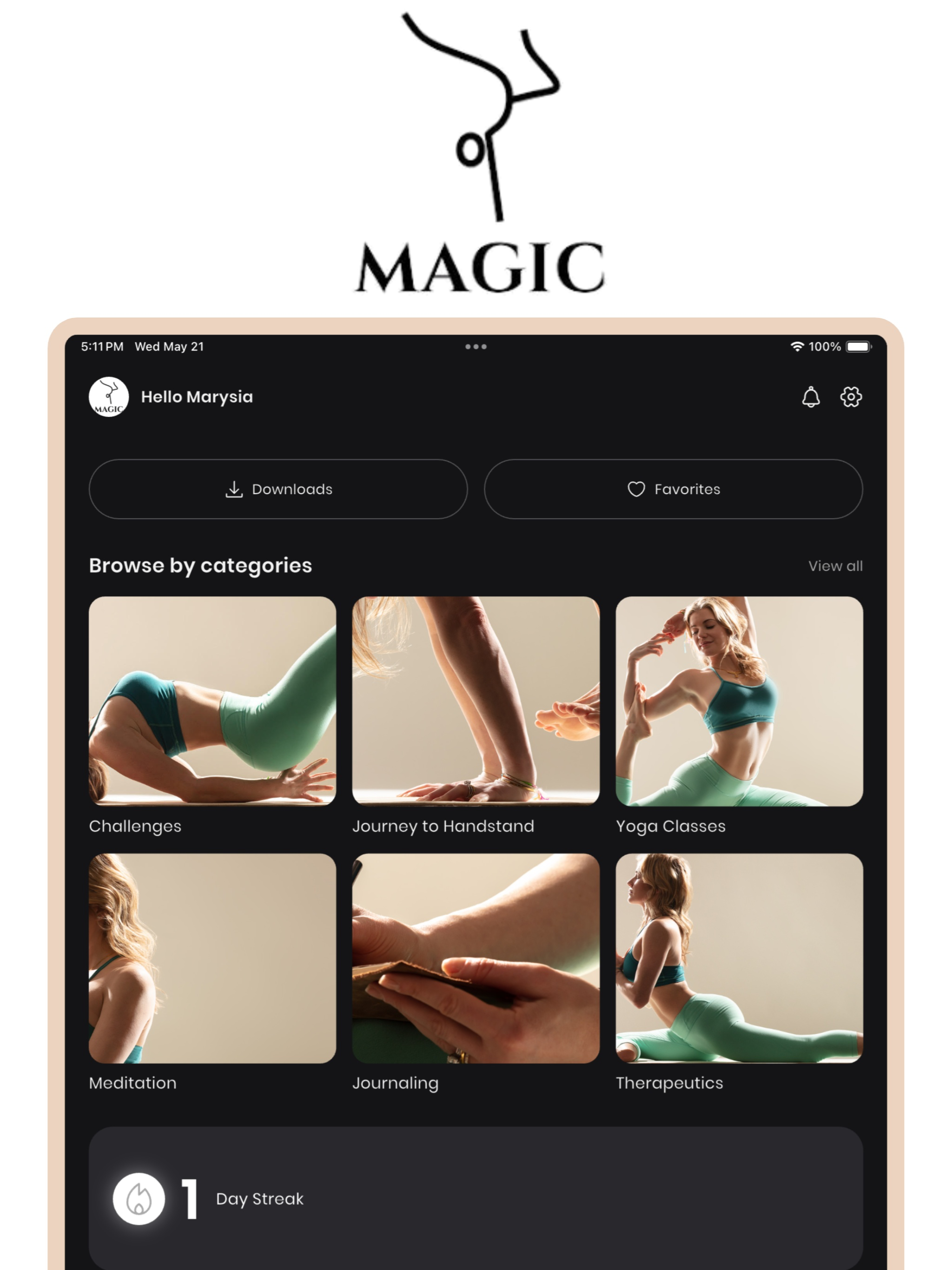 Marysia Do Magic: Yoga Library