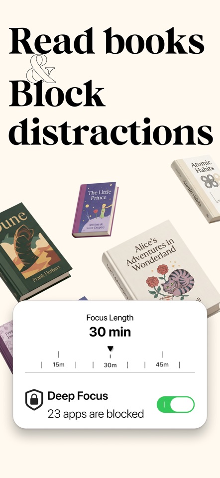 Actually Read: Focus Reader screenshot 1