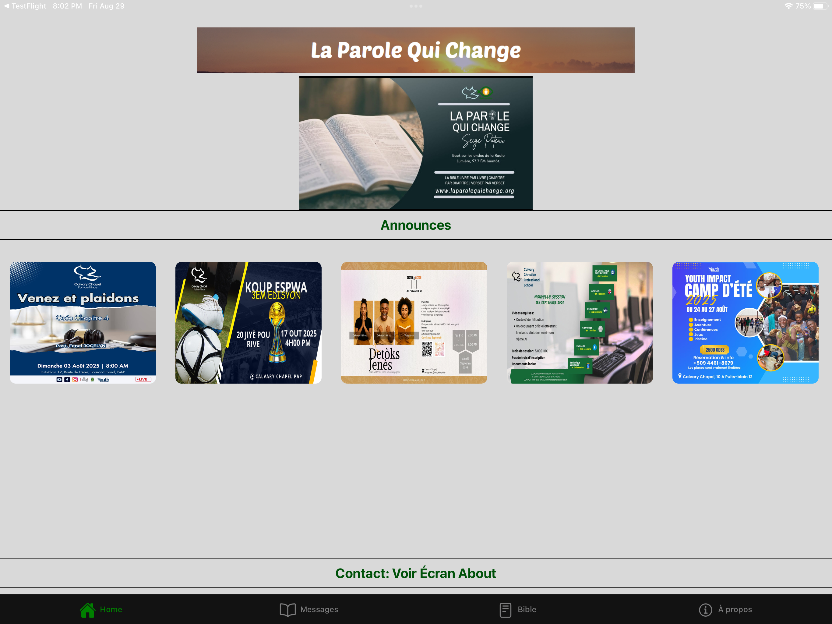 La Parole Qui Change