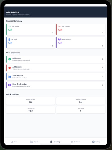 ProStok-Stok ve Satış Yönetimi iPad screenshot