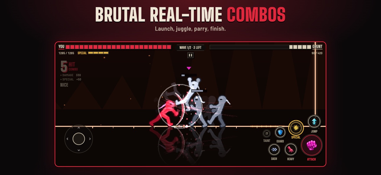 Screenshot 1 of Bone Yard: Stickman Fighter