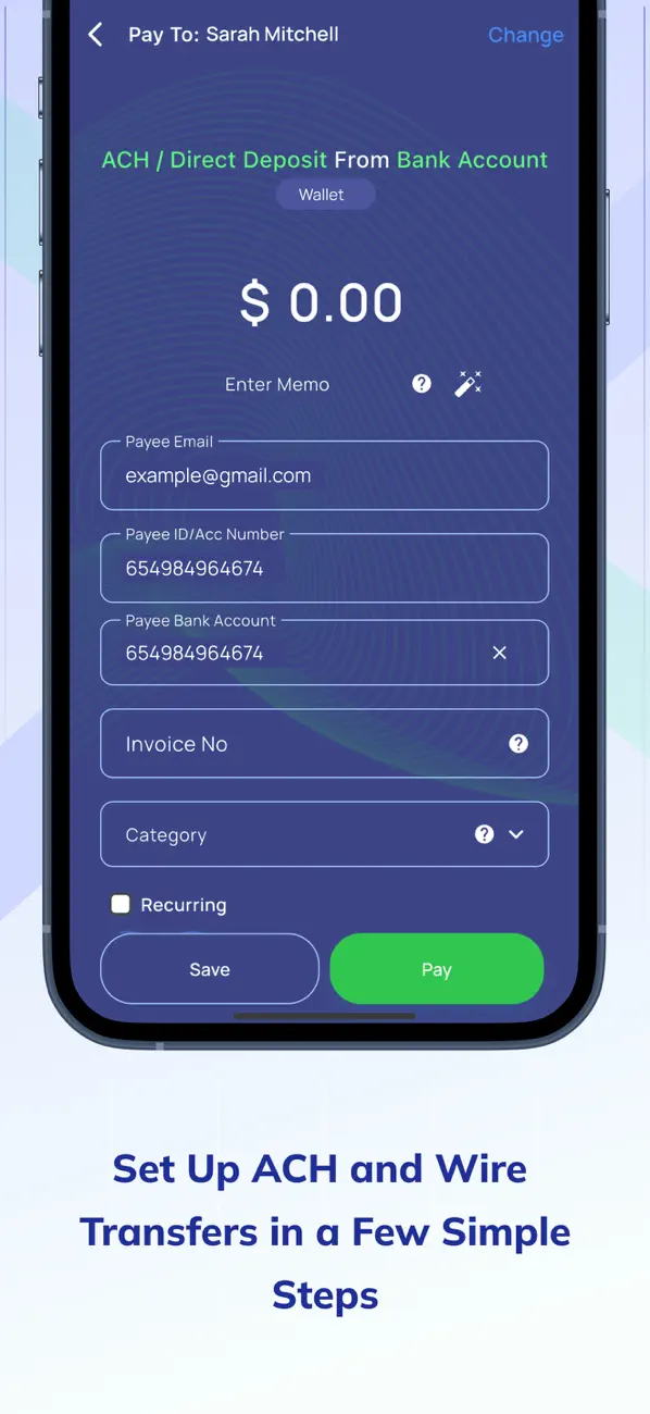 Screenshot #2 pour Online Check Writer