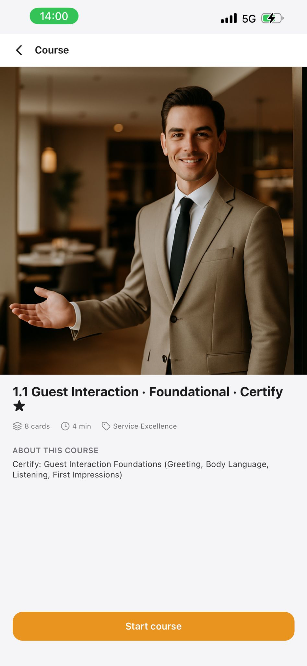 HosPro: Hospitality Training screenshot 6