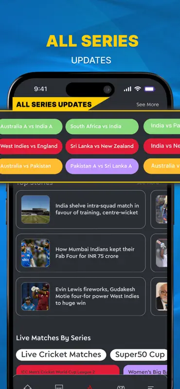 Live Cricket TV HD : CricWah screenshot 6 of 10