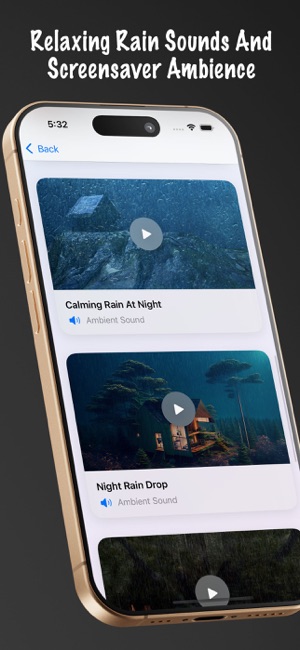 Rain Sounds Background Noise Airpods Relaxing Rain Sounds Ambience
